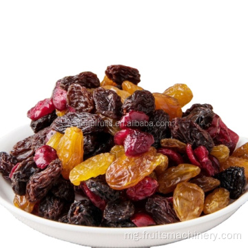 Ny fanodinana voankazo voankazo maina / raisins manao andalana